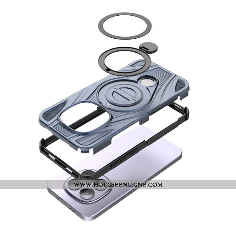 Coque Xiaomi Redmi Note 15 Pro 5G Magnétique avec Support Rotatif
