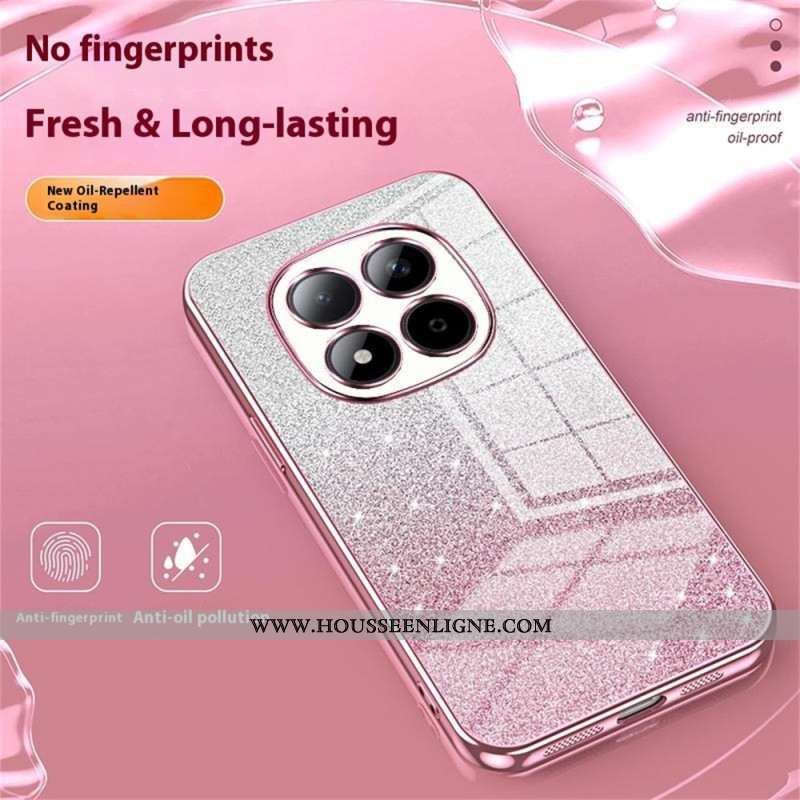 Coque Xiaomi Redmi Note 15 Pro 5G Paillettes Dégradées