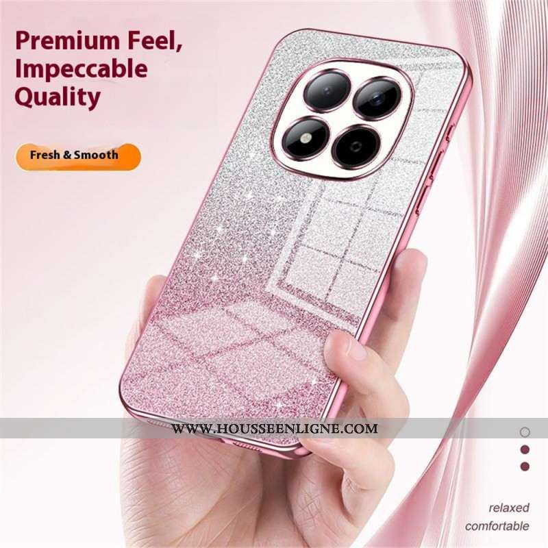 Coque Xiaomi Redmi Note 15 Pro 5G Paillettes Dégradées