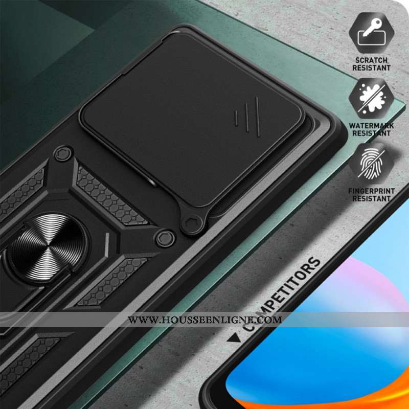 Coque Xiaomi Redmi Note 15 Pro 5G Protection Caméra Coulissante et Support