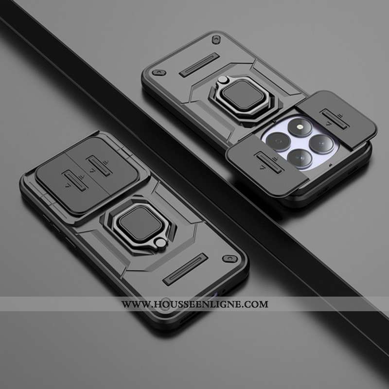 Coque Xiaomi Redmi Note 15 Pro 5G Ring Résistante avec Cache-Objectif