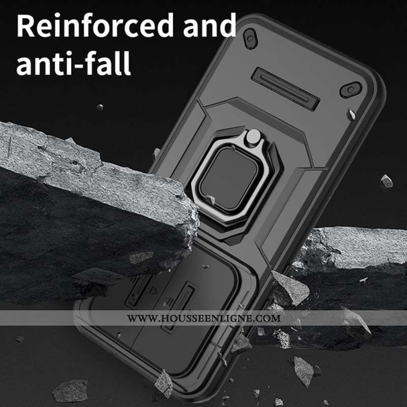 Coque Xiaomi Redmi Note 15 Pro 5G Ring Résistante avec Cache-Objectif