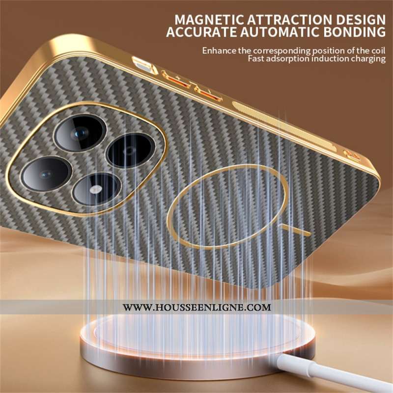 Coque Xiaomi Redmi Note 15 Pro 5G Texture Fibre de Carbone