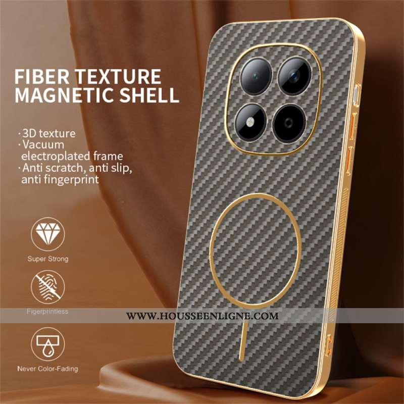 Coque Xiaomi Redmi Note 15 Pro 5G Texture Fibre de Carbone