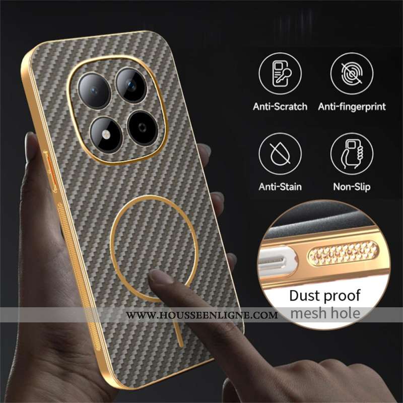 Coque Xiaomi Redmi Note 15 Pro 5G Texture Fibre de Carbone
