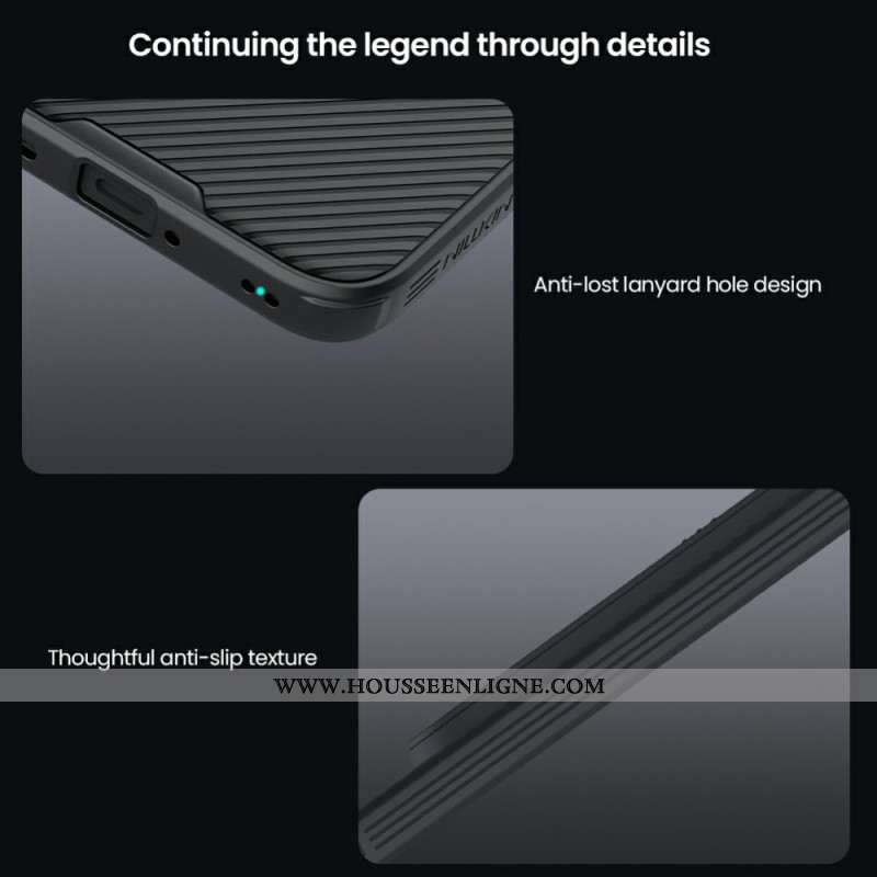 Coque Xiaomi Redmi Note 15 Pro Plus 5G / Poco M8 Pro 5G Camshield Pro avec Protection Caméra NILLKIN