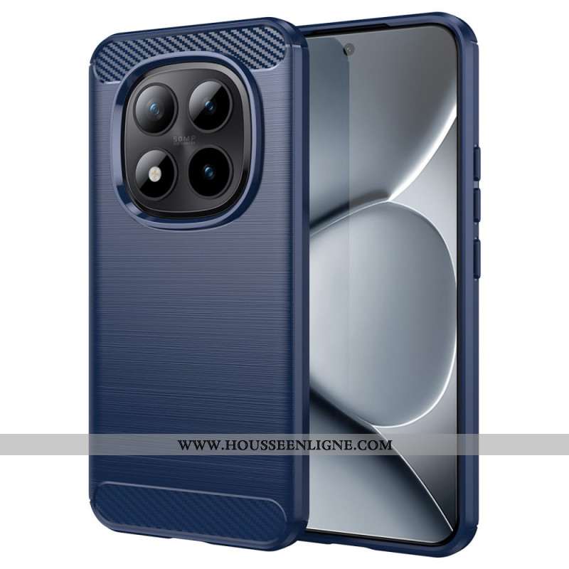 Coque Xiaomi Redmi Note 15 Pro Plus 5G / Poco M8 Pro 5G Fibre Carbone Brossée