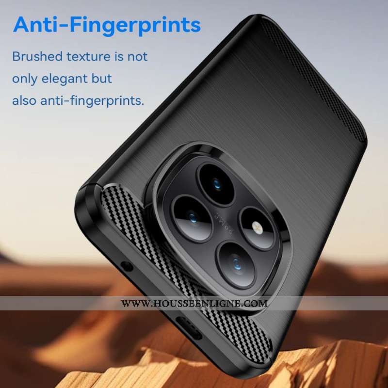 Coque Xiaomi Redmi Note 15 Pro Plus 5G / Poco M8 Pro 5G Fibre Carbone Brossée