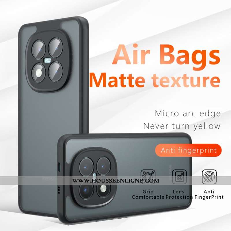 Coque Xiaomi Redmi Note 15 Pro Plus 5G / Poco M8 Pro 5G Finition Mate Anti-Traces