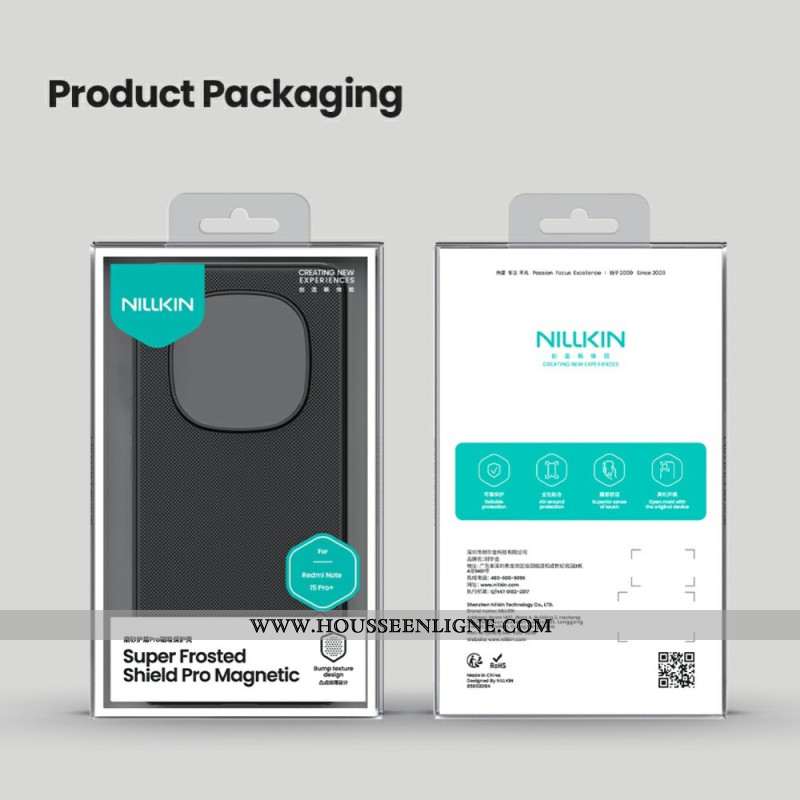 Coque Xiaomi Redmi Note 15 Pro Plus 5G / Poco M8 Pro 5G Frosted Shield Pro NILLKIN