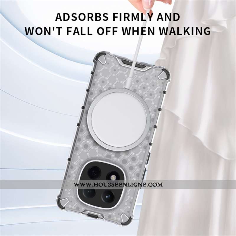 Coque Xiaomi Redmi Note 15 Pro Plus 5G / Poco M8 Pro 5G Magnétique Nid d'Abeille