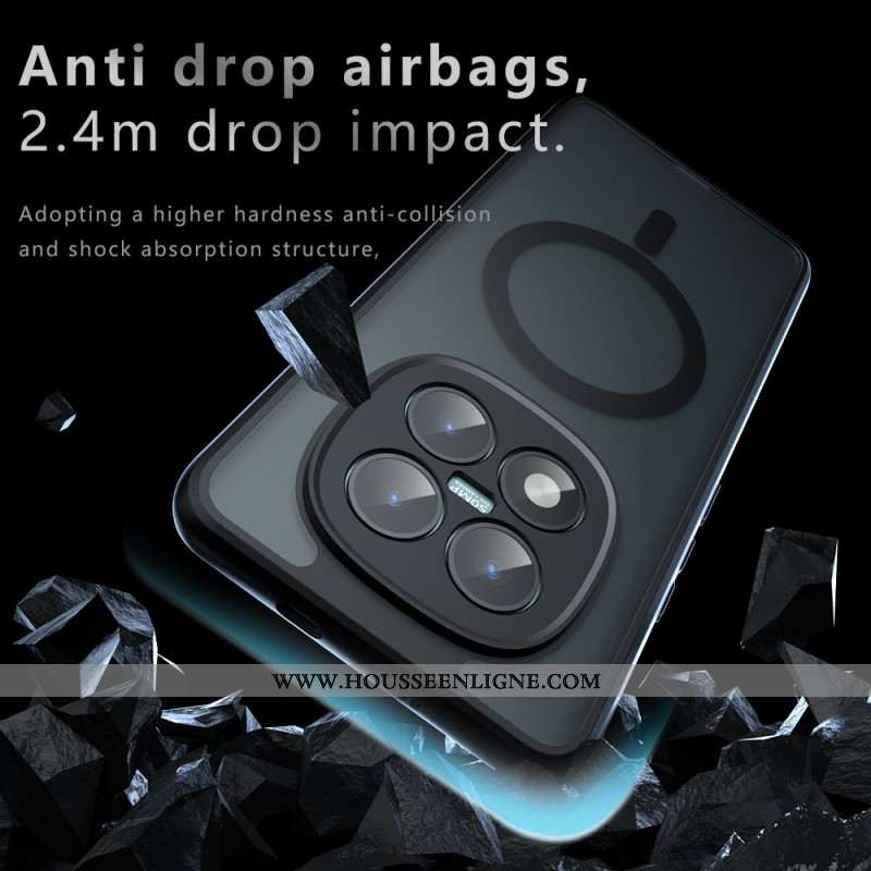 Coque Xiaomi Redmi Note 15 Pro Plus 5G / Poco M8 Pro 5G Magnétique à Finition Mate