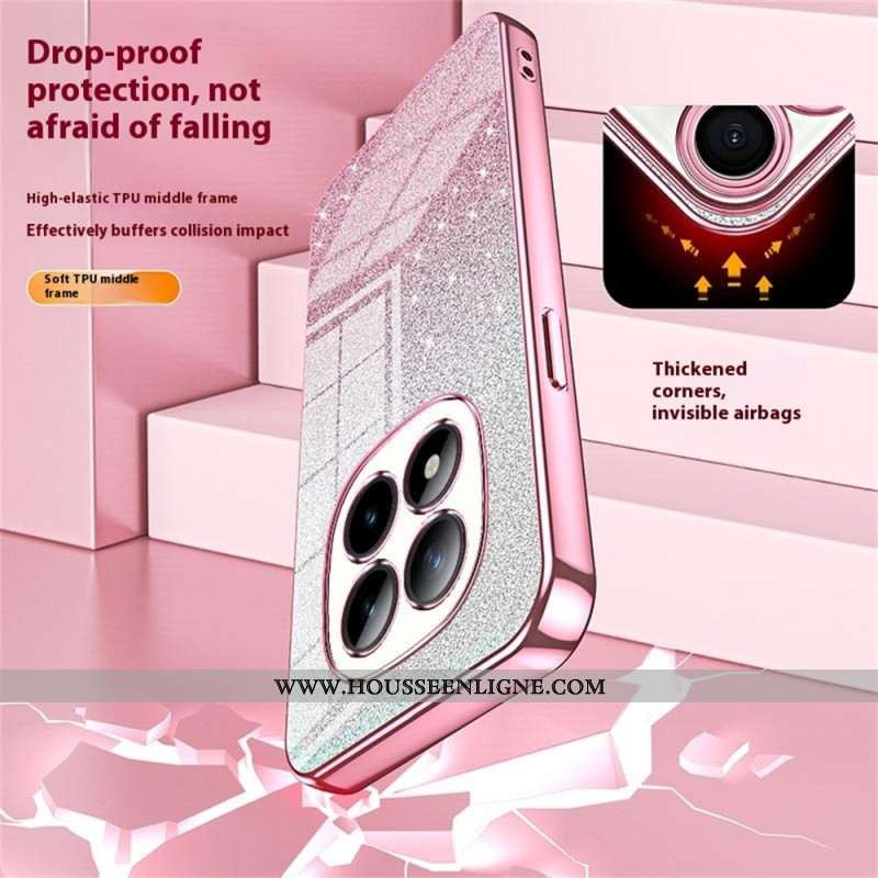 Coque Xiaomi Redmi Note 15 Pro Plus 5G / Poco M8 Pro 5G Paillettes Dégradées