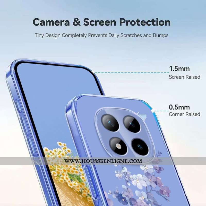 Coque Xiaomi Redmi Note 15 Pro Plus 5G / Poco M8 Pro 5G Papillon Floral