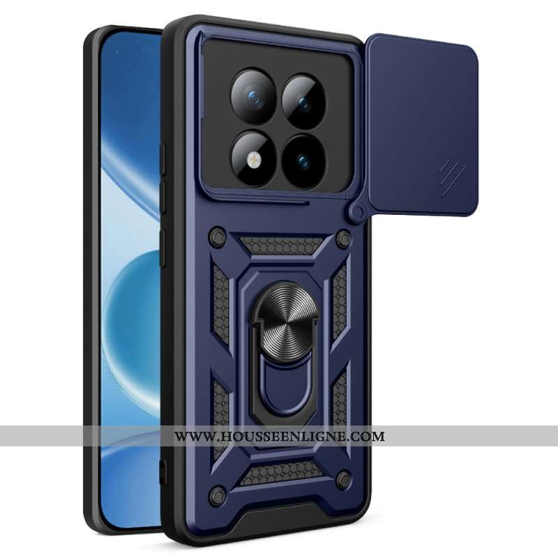 Coque Xiaomi Redmi Note 15 Pro Plus 5G / Poco M8 Pro 5G Protection Caméra Coulissante et Support Int