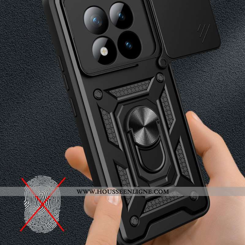 Coque Xiaomi Redmi Note 15 Pro Plus 5G / Poco M8 Pro 5G Protection Caméra Coulissante et Support Int