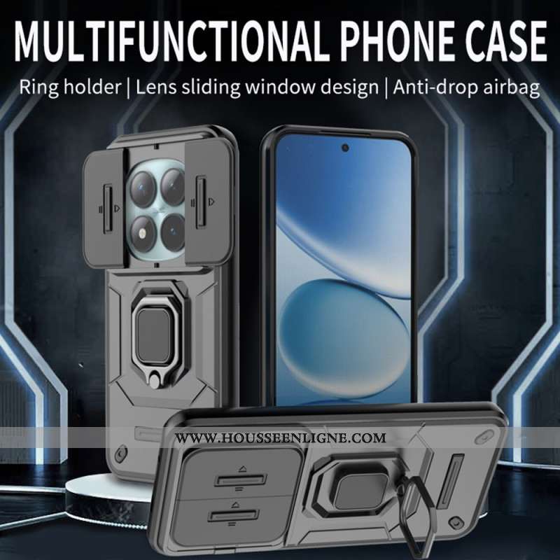 Coque Xiaomi Redmi Note 15 Pro Plus 5G / Poco M8 Pro 5G Support Béquille et Cache Objectif