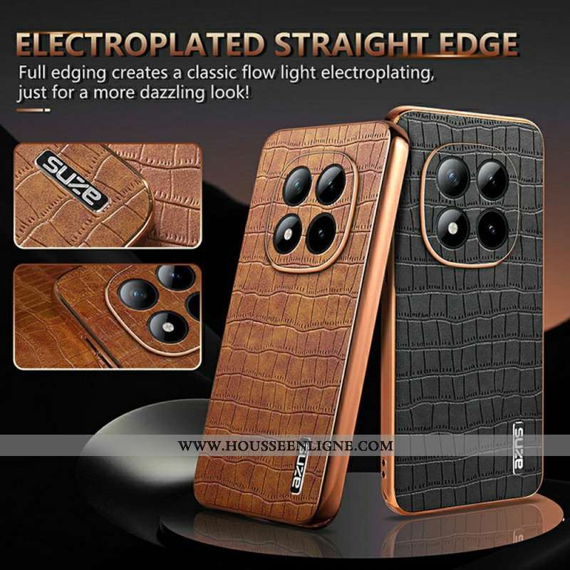 Coque Xiaomi Redmi Note 15 Pro Plus 5G / Poco M8 Pro 5G Texture Crocodile AZNS