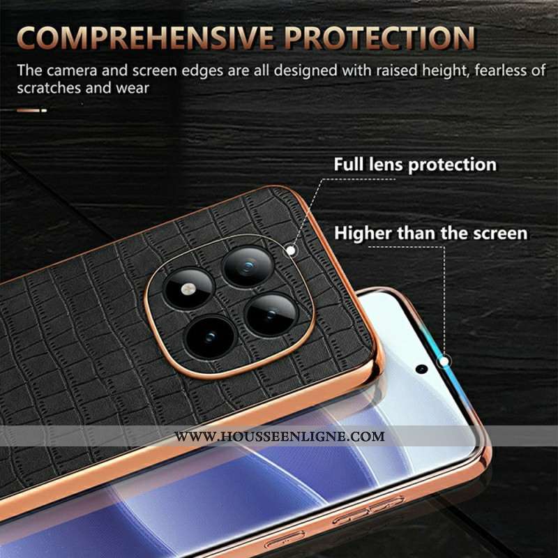 Coque Xiaomi Redmi Note 15 Pro Plus 5G / Poco M8 Pro 5G Texture Crocodile AZNS