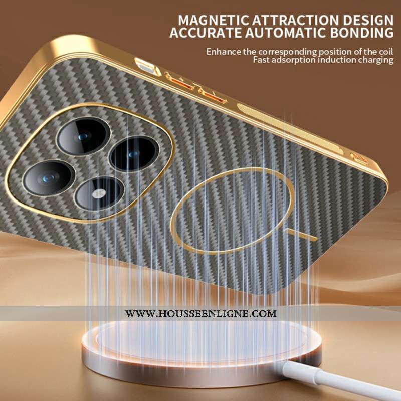 Coque Xiaomi Redmi Note 15 Pro Plus 5G / Poco M8 Pro 5G Texture Fibre de Carbone