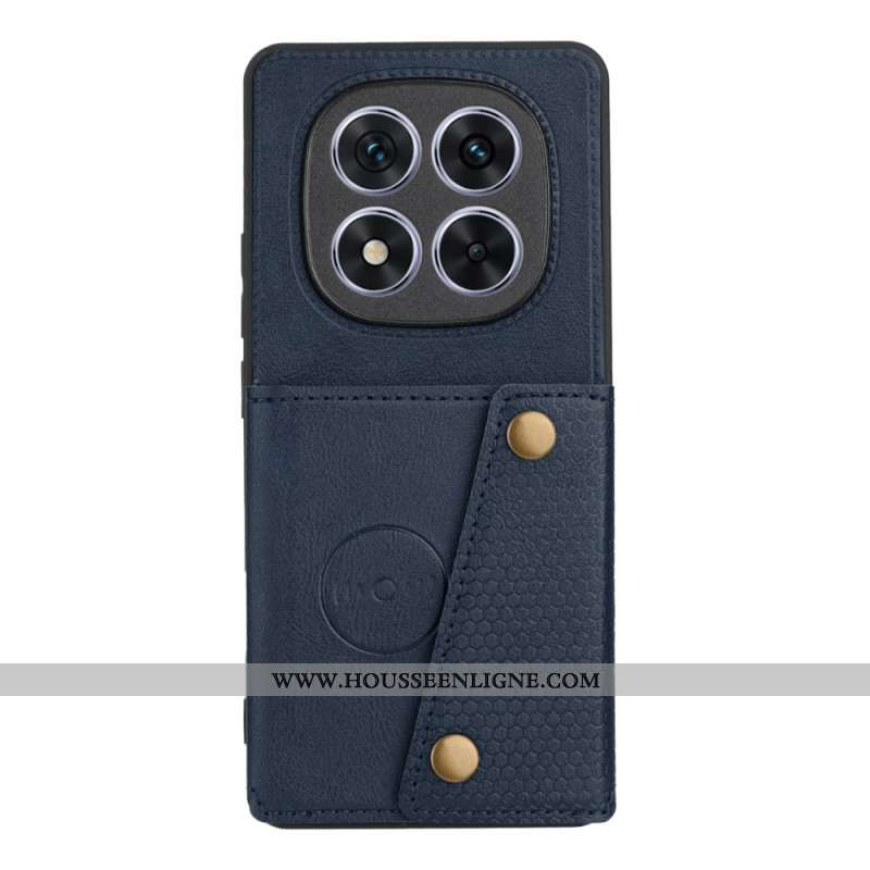 Coque Xiaomi Redmi Note 15 Pro Plus 5G / Poco M8 Pro 5G avec Porte-Cartes et Support