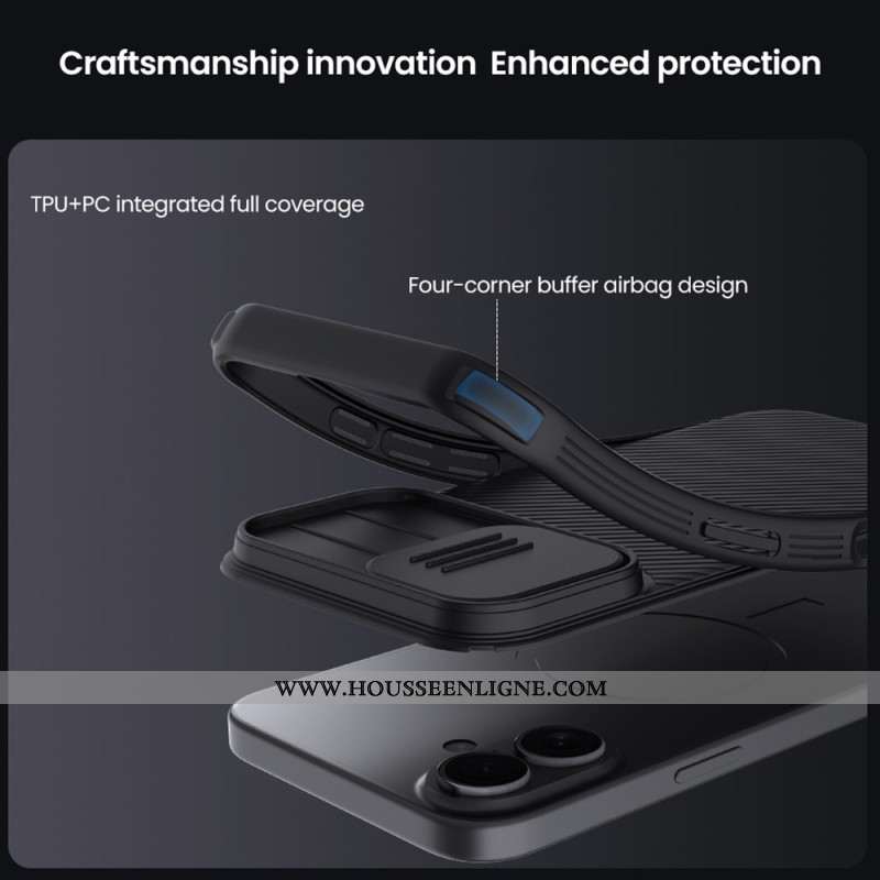 Coque iPhone 17 Camshield Pro Series NILLKIN