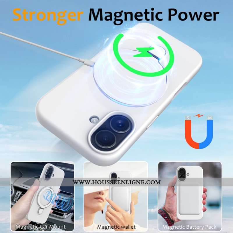 Coque iPhone 17 Compatibilité MagSafe Classique Support Color