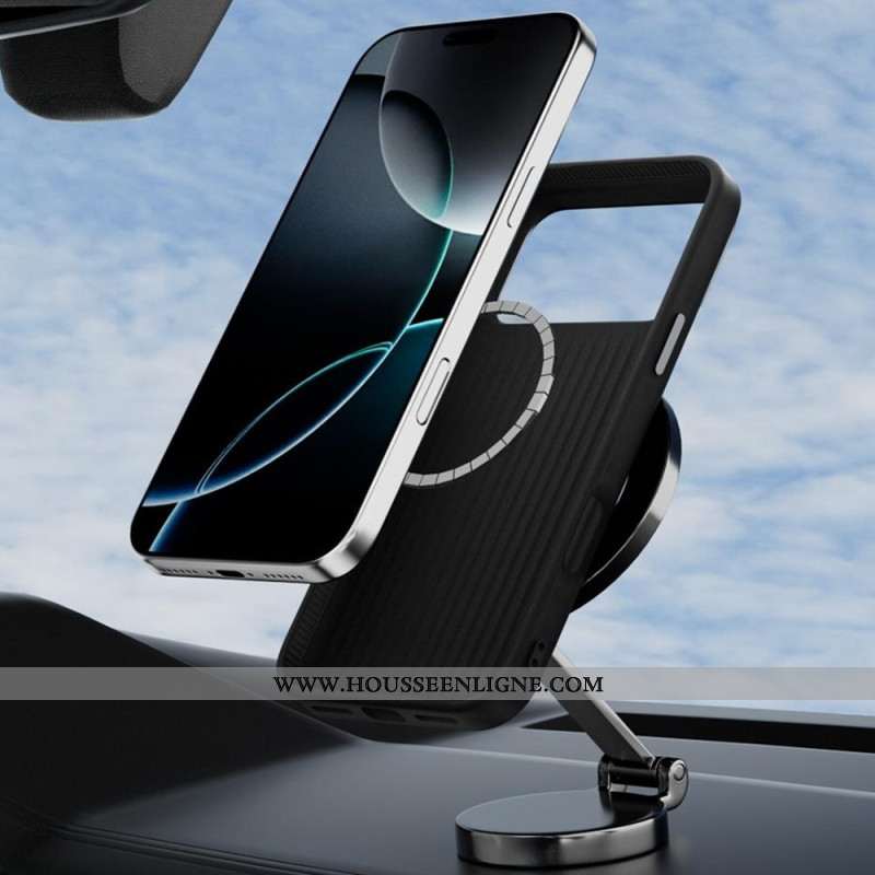 Coque iPhone 17 Compatible MagSafe Carbone ABEEL