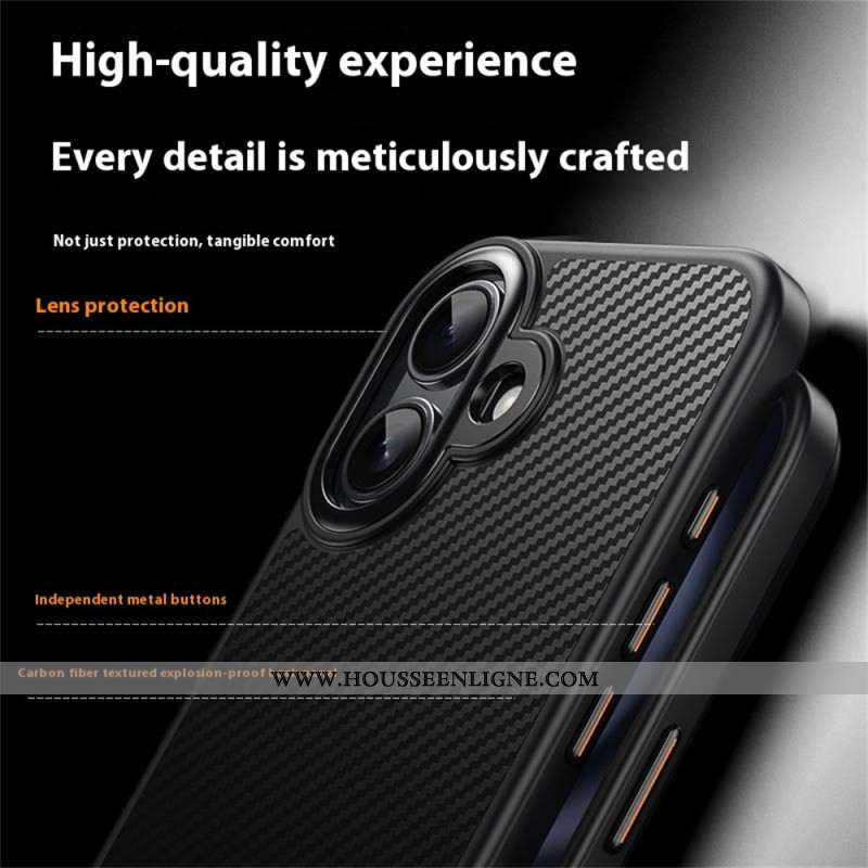 Coque iPhone 17 Compatible MagSafe Classique Noire