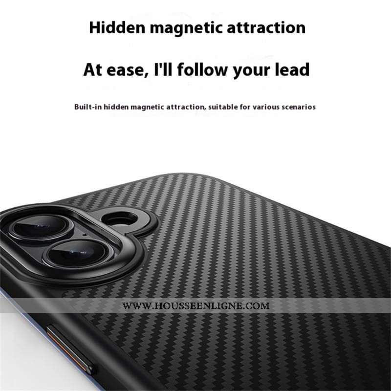 Coque iPhone 17 Compatible MagSafe Classique Noire