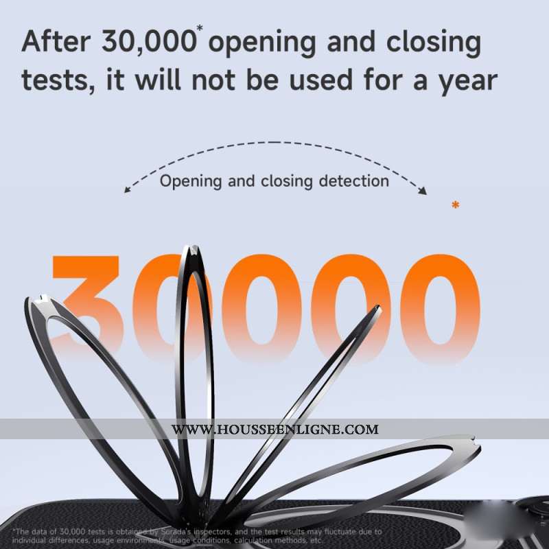 Coque iPhone 17 Compatible MagSafe Cuir avec Support