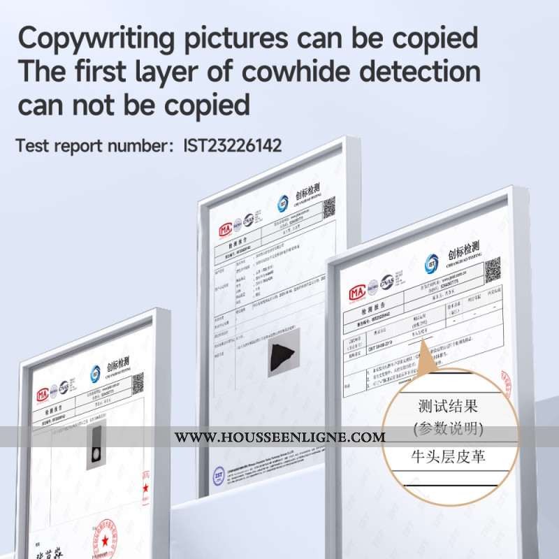 Coque iPhone 17 Compatible MagSafe Cuir avec Support