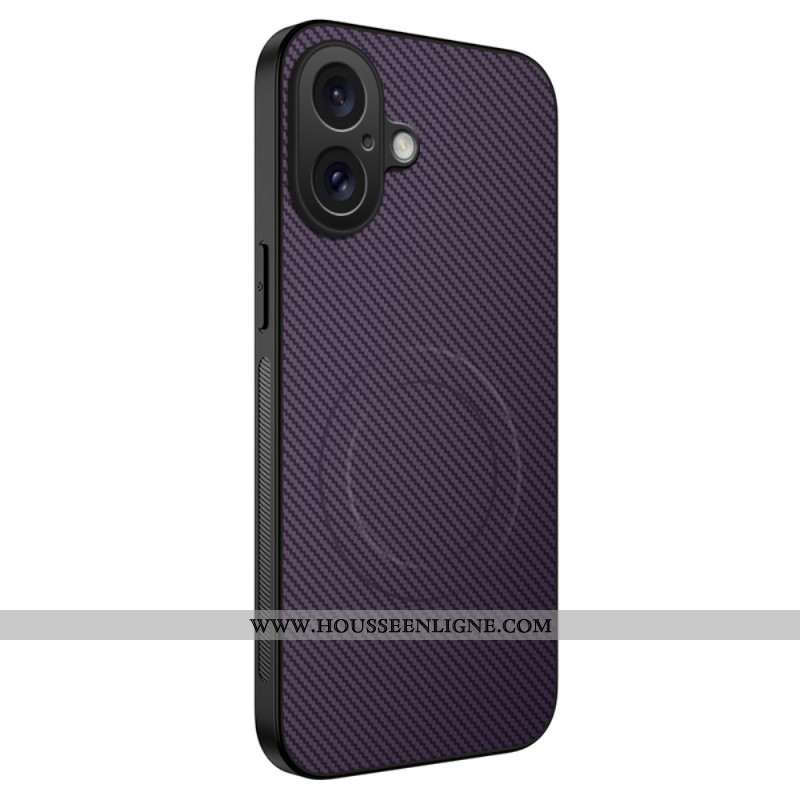 Coque iPhone 17 Compatible MagSafe Fibre Carbone