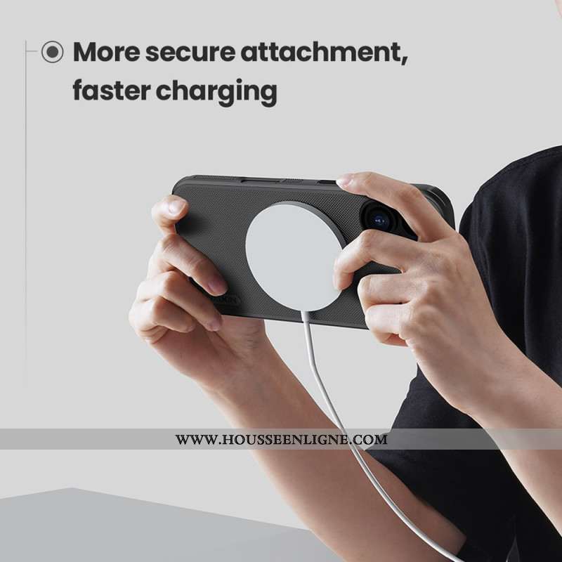Coque iPhone 17 Compatible MagSafe Frosted Shield Pro NILLKIN