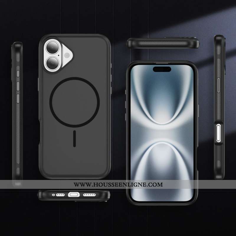 Coque iPhone 17 Compatible MagSafe Hybride Antichoc