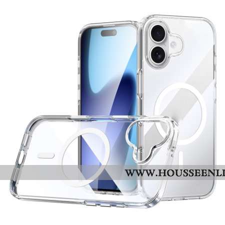 Coque iPhone 17 Compatible MagSafe Transparente
