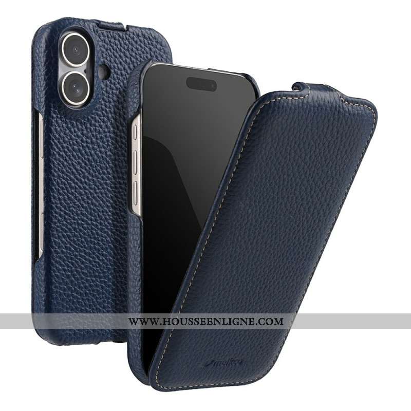 Coque iPhone 17 Compatible MagSafe avec Rabat Vertical