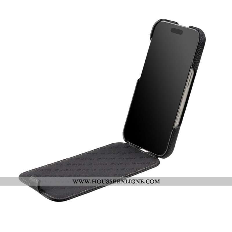 Coque iPhone 17 Compatible MagSafe avec Rabat Vertical