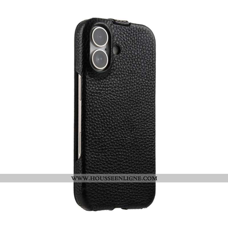 Coque iPhone 17 Compatible MagSafe avec Rabat Vertical