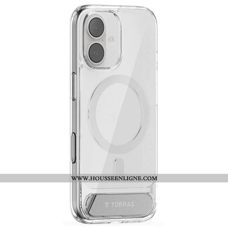Coque iPhone 17 Compatible MagSafe avec Support Ajustable TORRAS