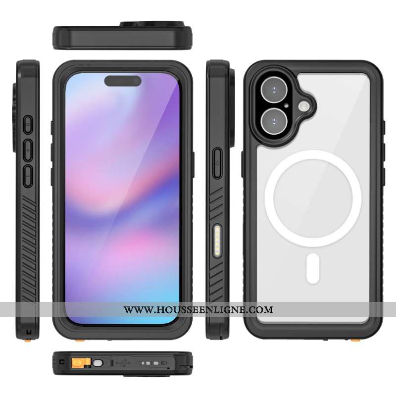 Coque iPhone 17 Compatible MagSafe Étanche Série FS / FM REDPEPPER