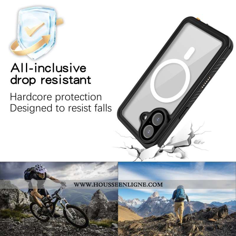 Coque iPhone 17 Compatible MagSafe Étanche Série FS / FM REDPEPPER