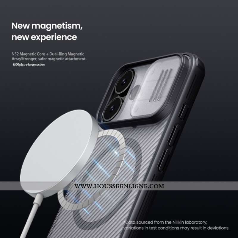 Coque iPhone 17 MagSafe Camshield Pro Série NILLKIN