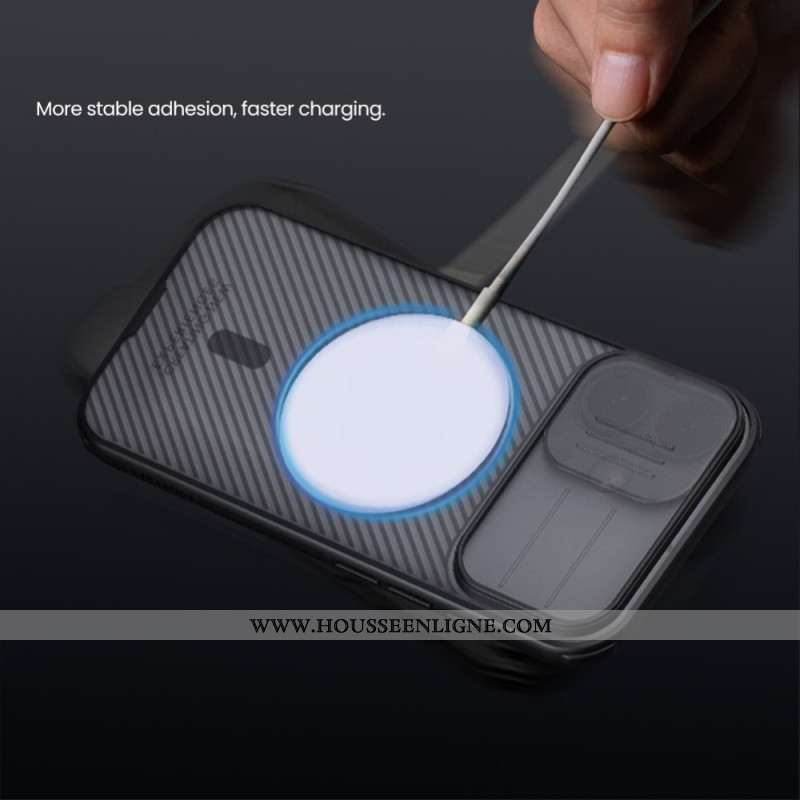 Coque iPhone 17 MagSafe Camshield Pro Série NILLKIN