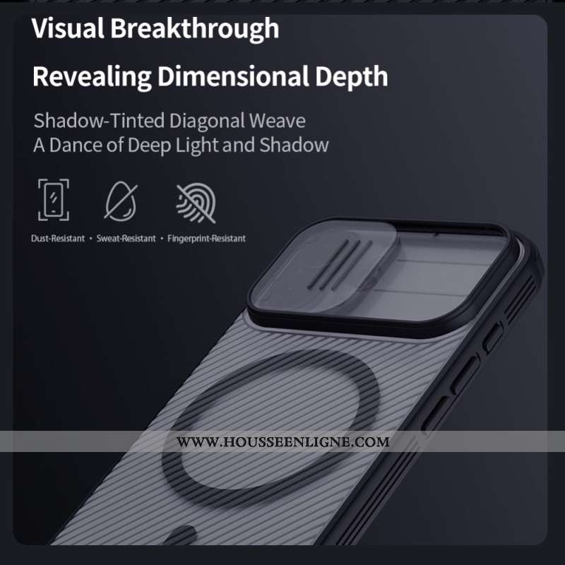 Coque iPhone 17 MagSafe Camshield Pro Série NILLKIN