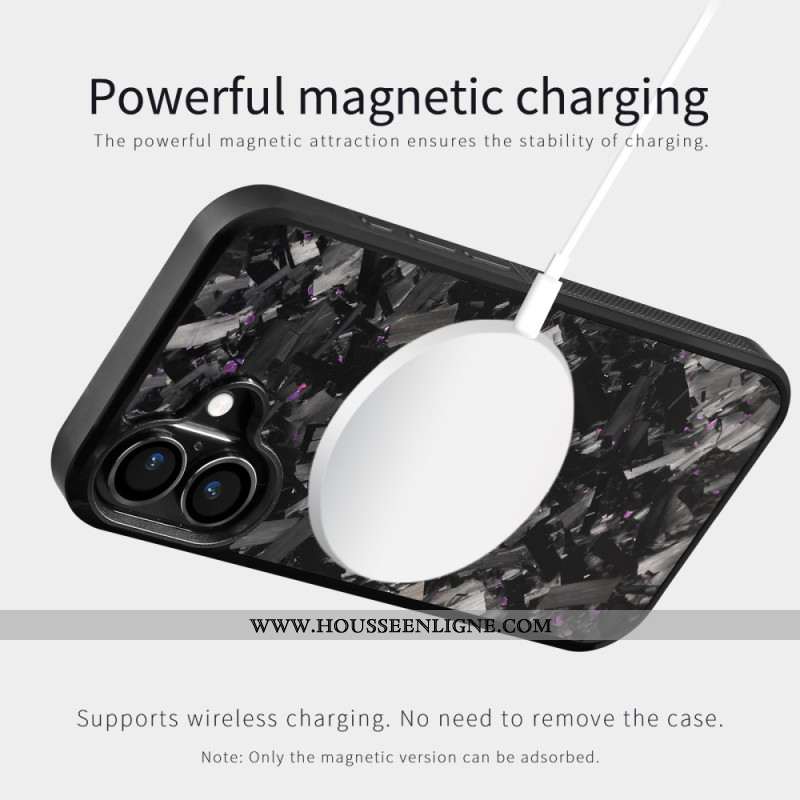 Coque iPhone 17 MagSafe Fibre d'Aramide Forgée