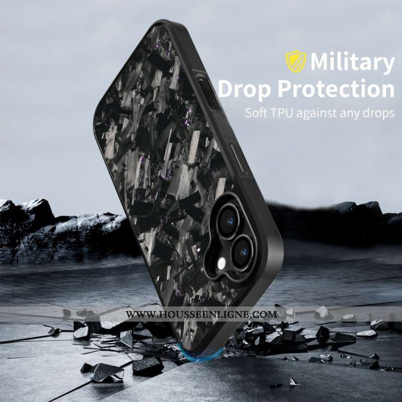 Coque iPhone 17 MagSafe Fibre d'Aramide Forgée