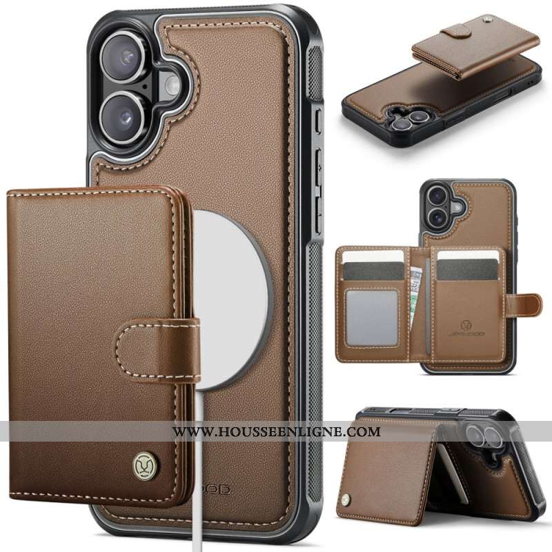 Coque iPhone 17 MagSafe Porte-Cartes RFID Détachable