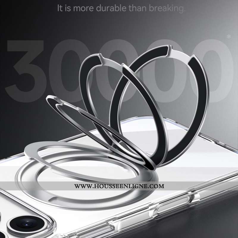 Coque iPhone 17 MagSafe Transparente avec Support
