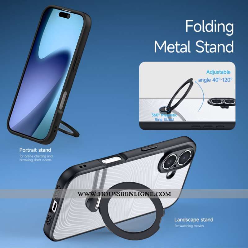 Coque iPhone 17 MagSafe avec Support Aimo Series DUX DUCIS